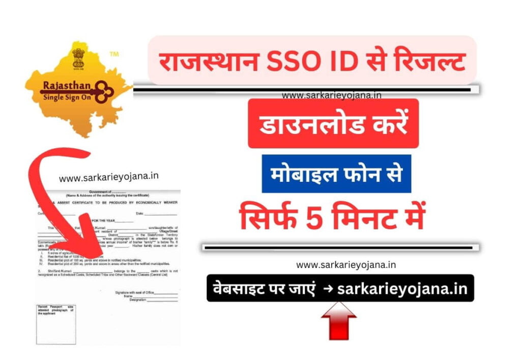 SSO ID Se Result Kaise Dekhe