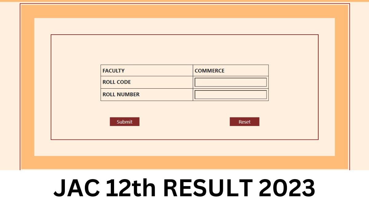 JAC Class 11th Result 2023