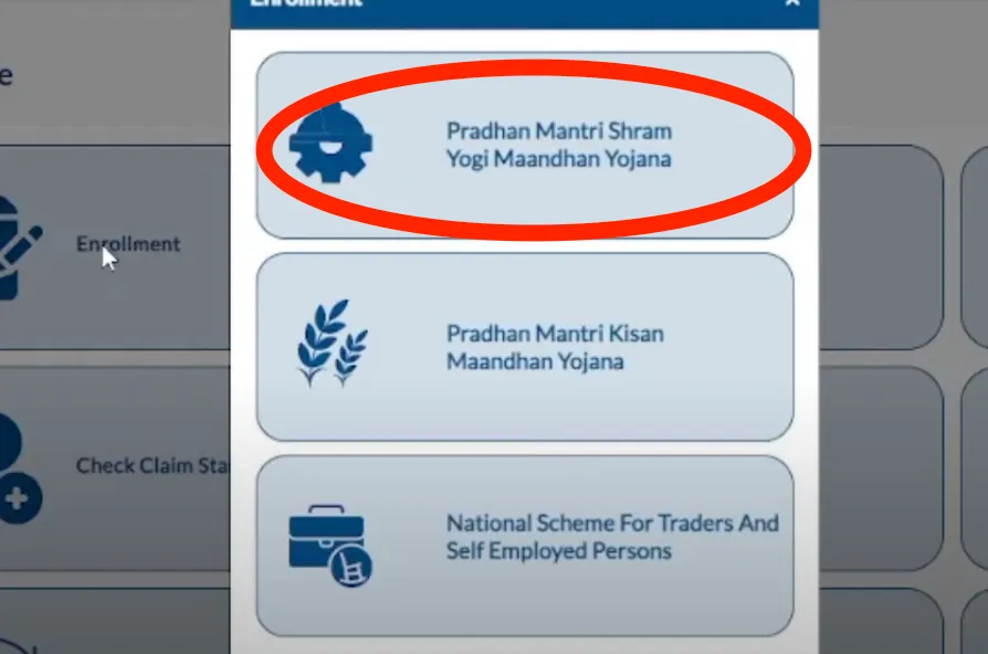 Pradhan Mantri Shram Yogi Mandhan Yojana